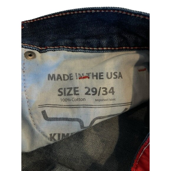 Kimes Ranch Jeans Mens 29x34 James Raw Denim 2655. - Picture 4 of 8